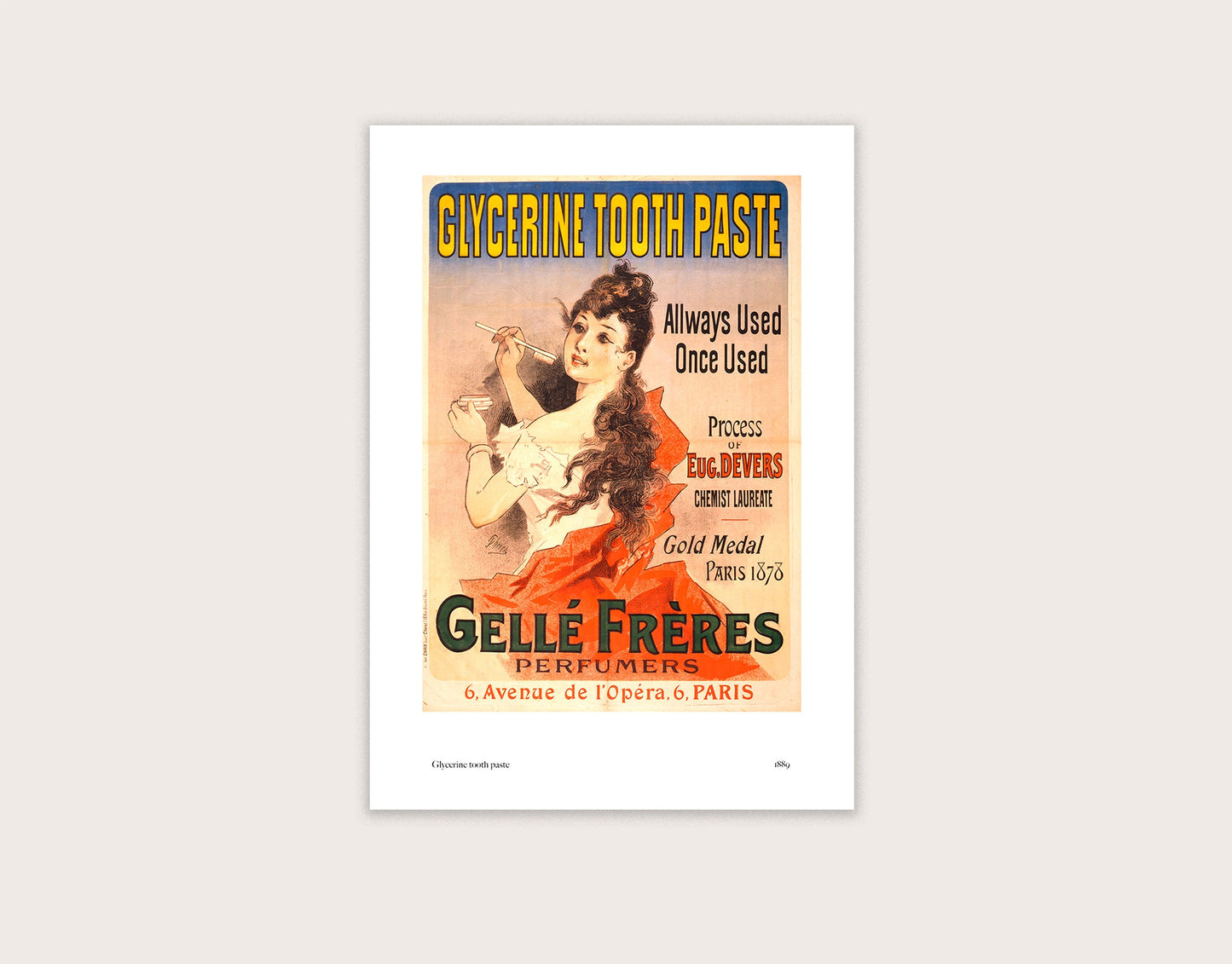 Cheret - Glycerine tooth paste