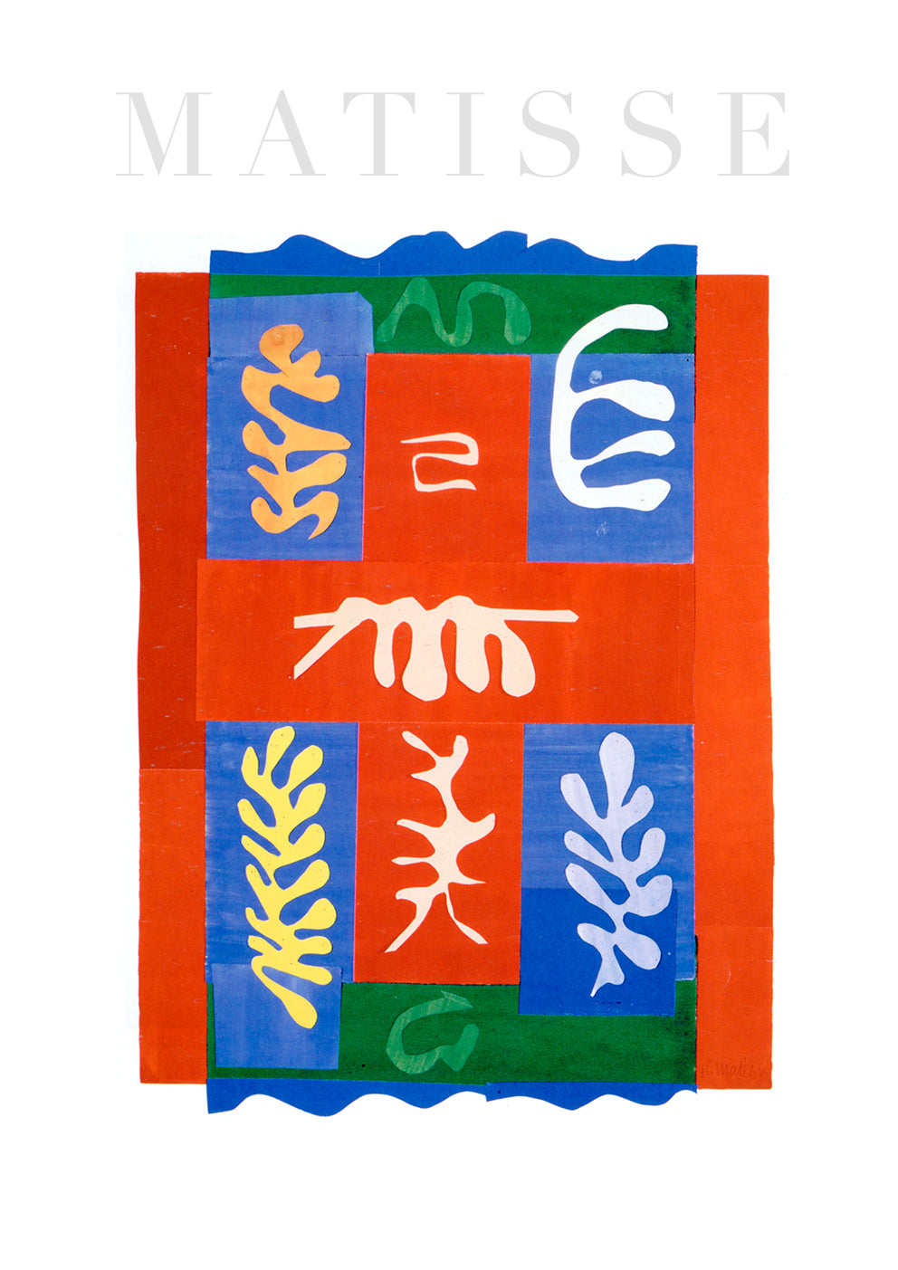 Composition with a Red Cross 1947