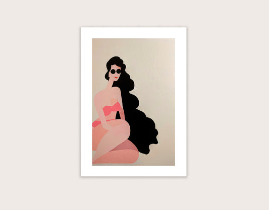 Little Miss Illustration