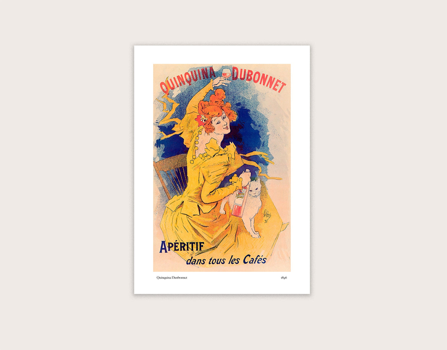 Cheret -  Quinquina Dunbonnet