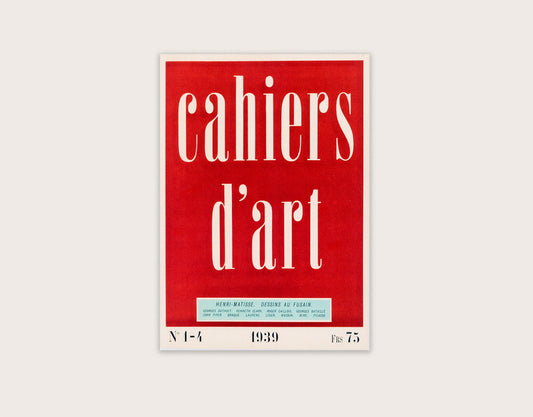 Cahiers d'art 1939 Henri Matisse