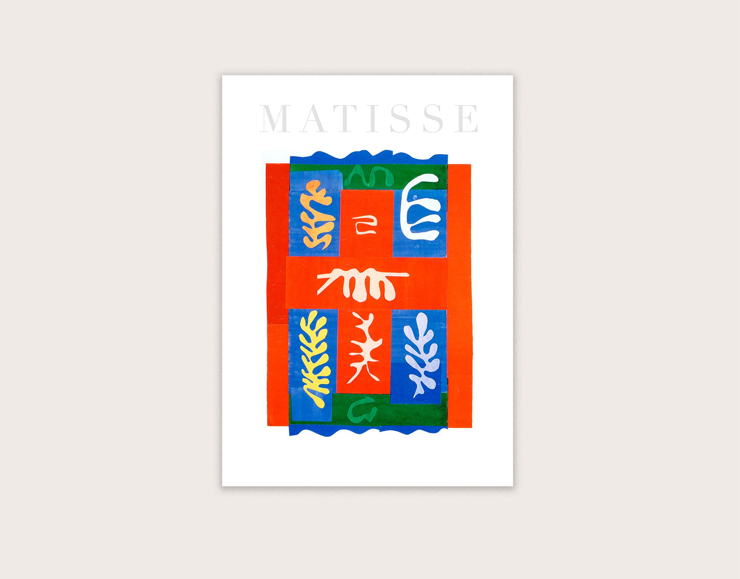 Composition with a Red Cross 1947