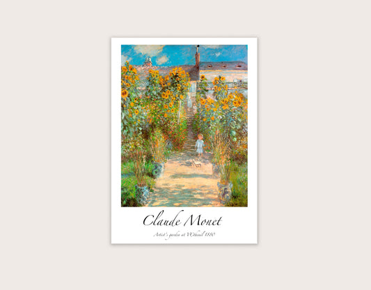 Monet - Artist's Garden