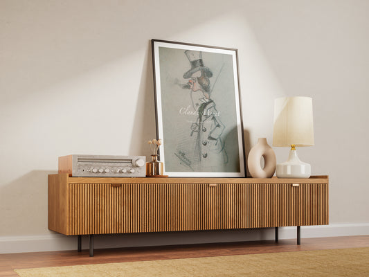 Monet - Dandy with a cigar c.1857-8