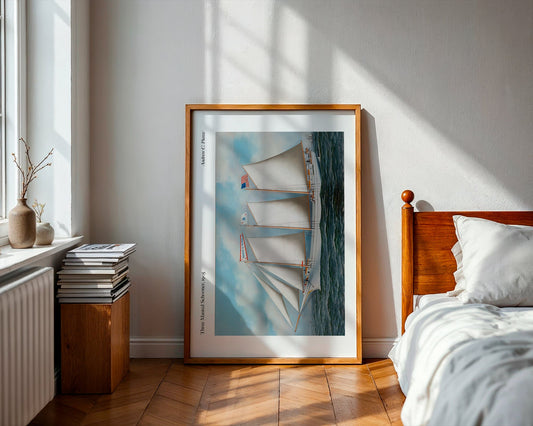 Three Masted Schooner