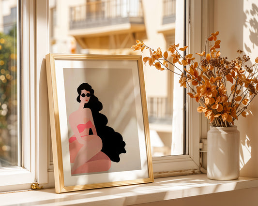 Little Miss Illustration